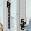 Metal Window Limiter Blocker Adjustable Window Position Stopper Durable Window Blocking Lock