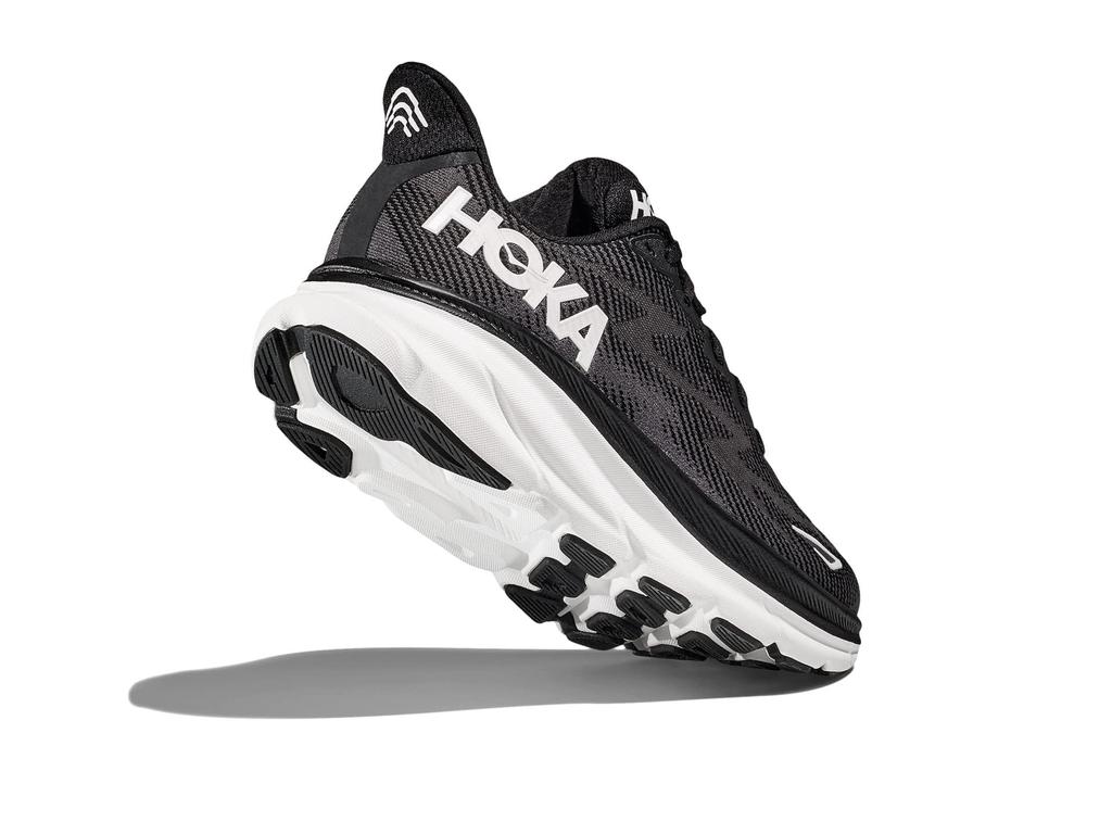 HOKA ONE ONE CLIFTON 9 BLACK/WHITE 22.0CM