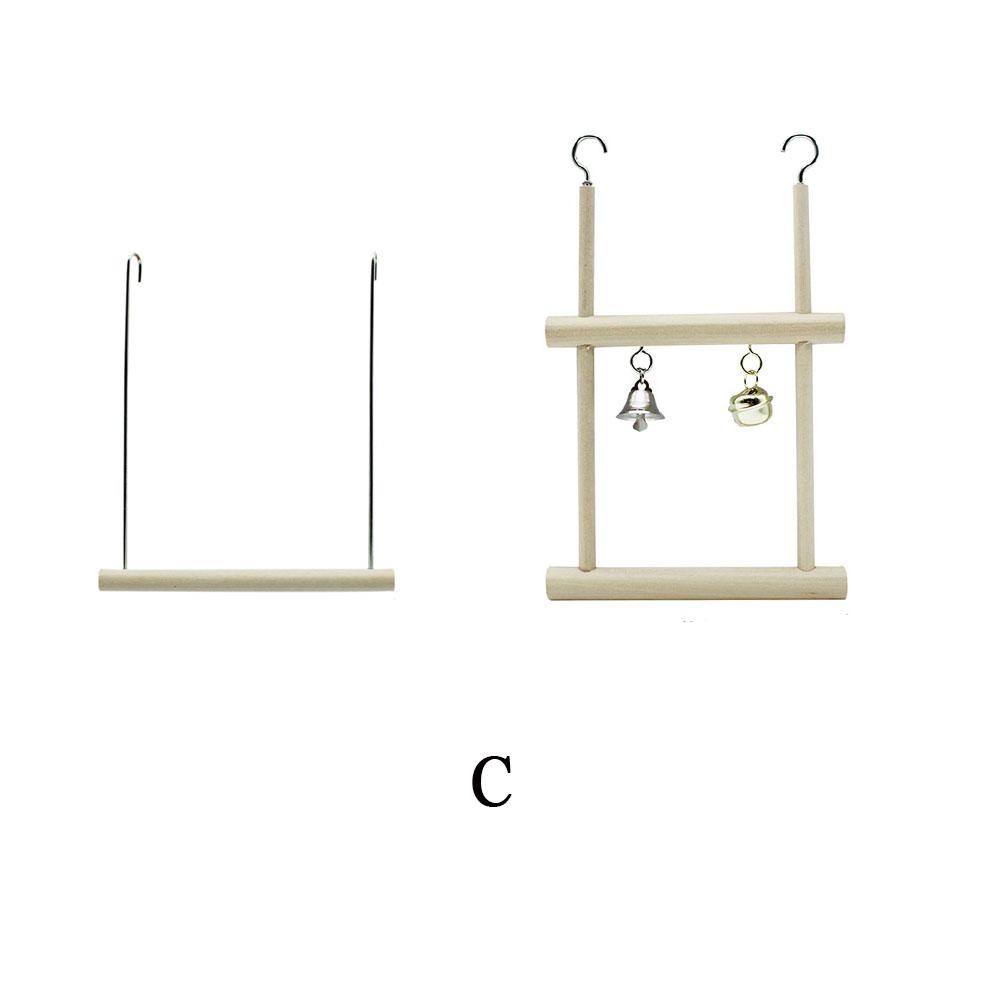 Parrots Swing Hanging Swings Toy Bird  Supplies Bird Stand Parrots Swing Toy Hammock Birds Perch