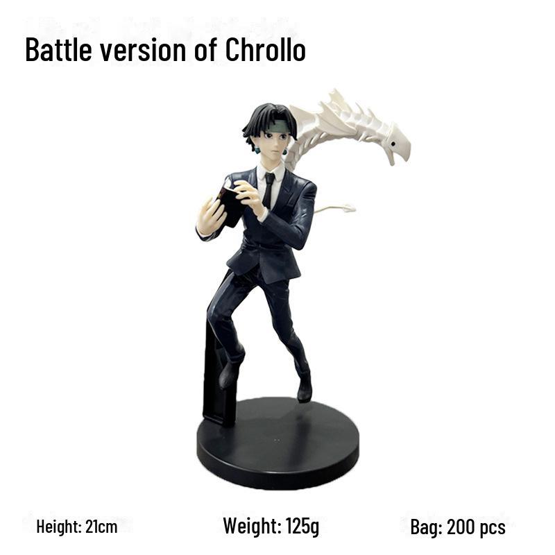 Hunter X Hunter Action Figure: Kurapika, Hisoka, Kuroro & Battle Jackie Chan Model Ornaments