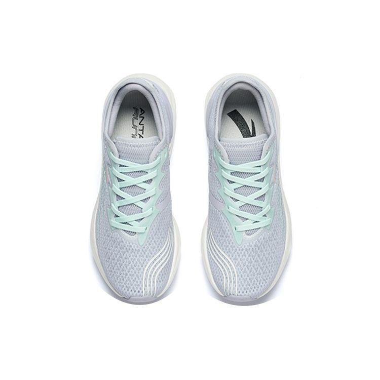 Anta Chuang 2.0 Mesh Cushioning Breathable Low-Top Running Shoes Summer Edition Women sneaker White Blue Purple 122225586S-1