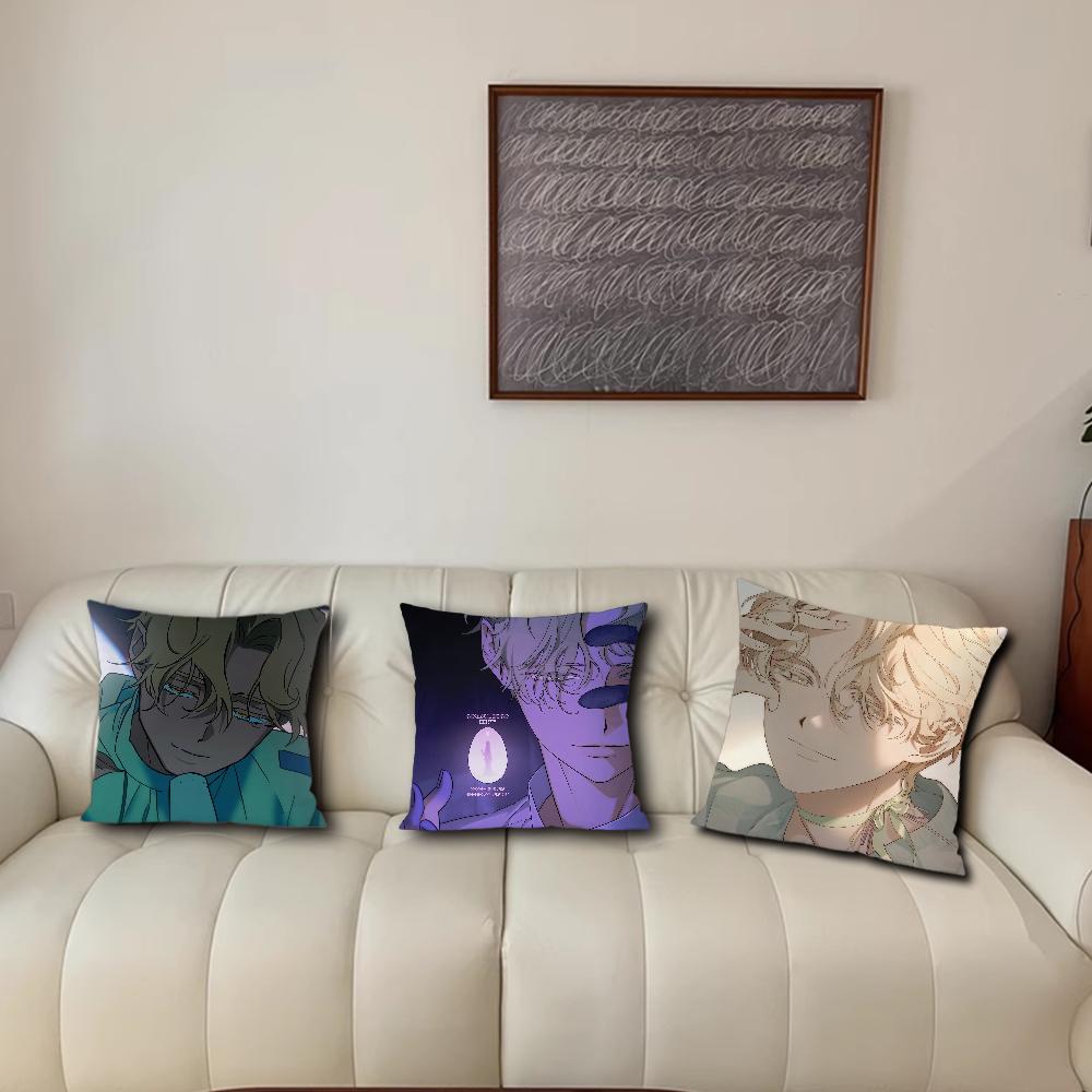 Alien Stage Luka Cool Anime Boy cushion For Bedroom Car Coffee Shop Room Soft and Living Room Sofa Decorative Pillow Cover Case