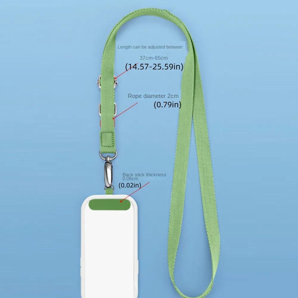 Anti Lost Mobile Phone Lanyard Detachable Phone Neck Straps Crossbody Phone Strap  Lanyard Patch