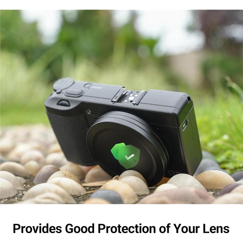AAAEL-Aluminum Lens Cap Cover For Ricoh Gr3x HDF GR Iiix HDF GR III GR II Gr3x GR3 GR2 Camera Protector Photography Accessory
