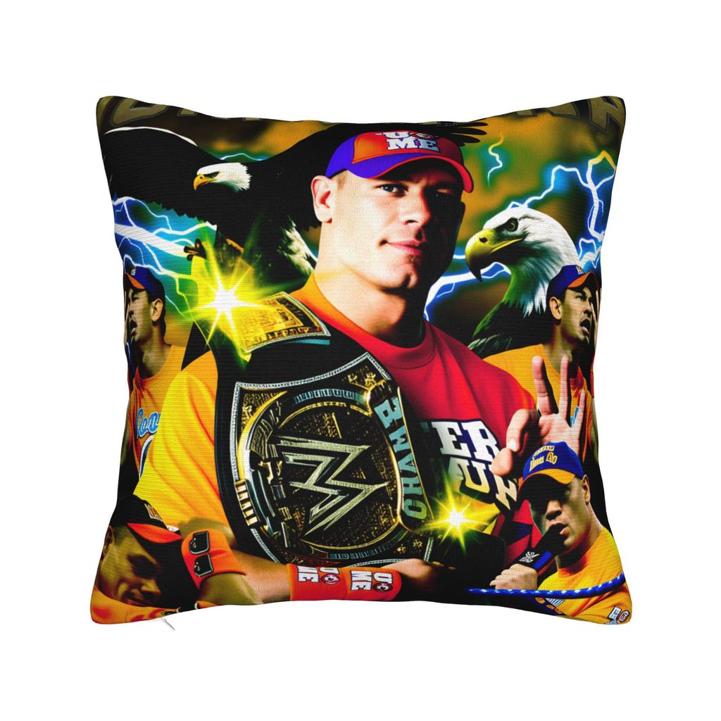 John cena  Pillow Cover  Funny Pillow Case For Sofa Home Decoration Graphic Pillowcases Gift Idea