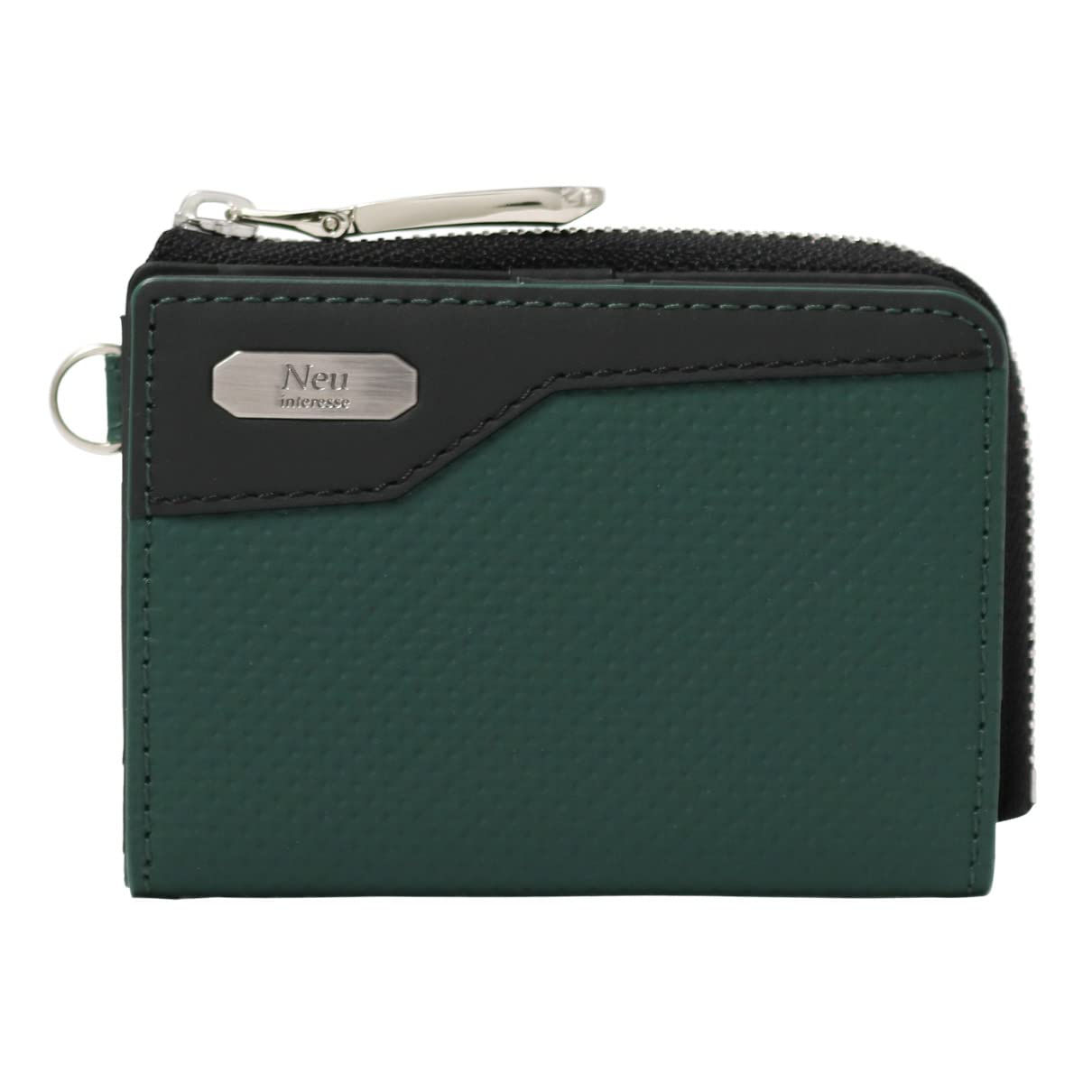 

Neu Interesse Coin Purse Coin Case Ix 3392 Neu interesse Pass Case Genuine Leather Cowhide Green x Black [Neu Interesse] Men s [06]