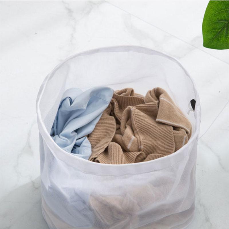 Mesh Laundry Bags Washing Basket Organizer Net Washing Machine Bag Large Capacity Dirty Laundry Bag