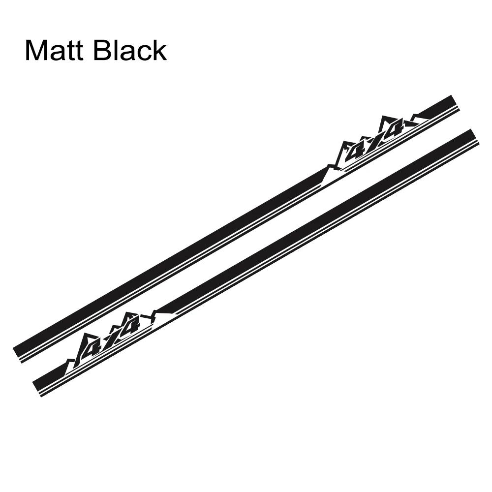 2Pcs 4X4 Off Road Car Body Side Sticker For Pickup Trucks TRD Tacoma Sports Kit Vinyl Decal Decoration Exterior Auto Accessories