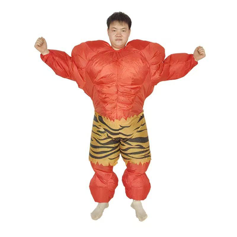 Cross-border Christmas Party Inflatable Fat Chef Costume