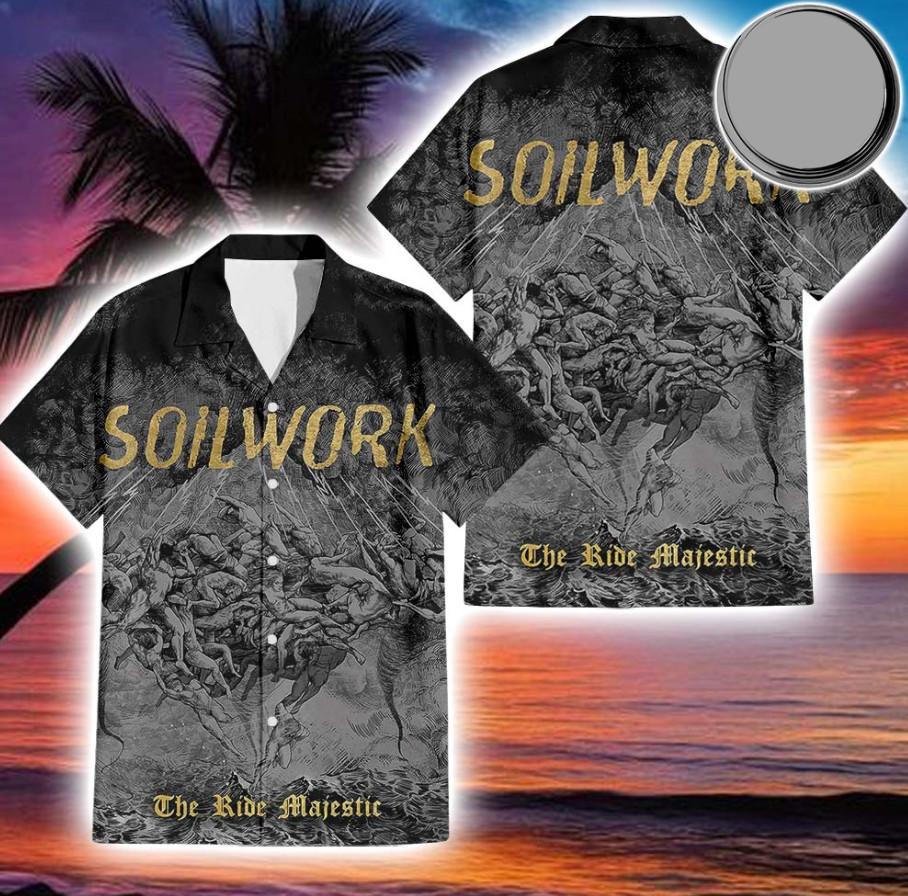Soilwork The Ride Majestic Album Hawainn T-Shirt BT517 Unisex T-Shirt M