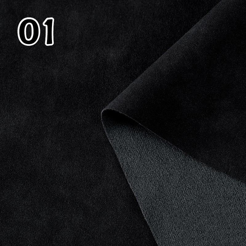50x140cm Super-fine Nanofiber Leather Fabric Outerwear Vests Skirts Handmade Material Breathable Tear-resistant for DIY Sewing