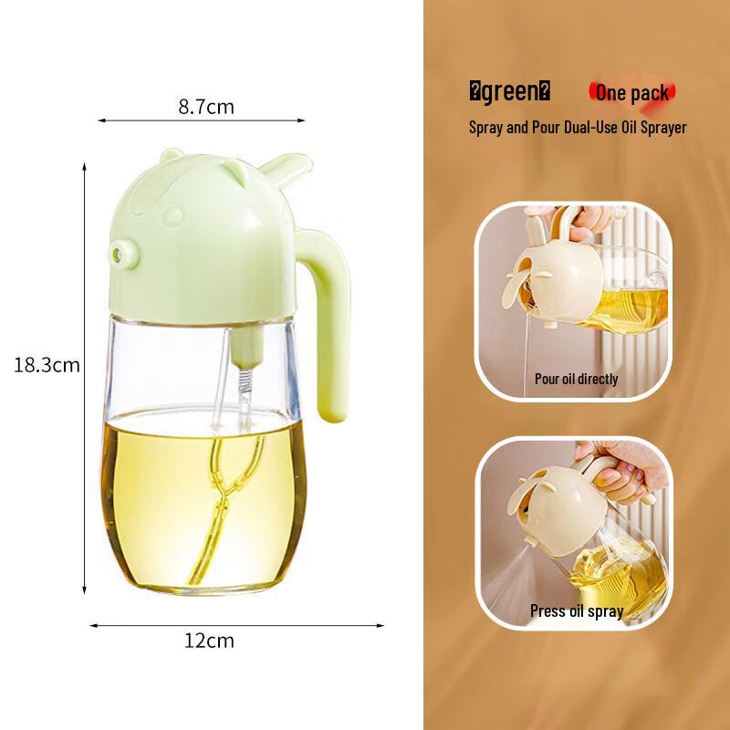 Automatic Glass Spray & Pour Oil Bottle