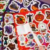 Halloween Stickers 8 Pieces 160 Laser Flash Holiday Decoration Vinyl Vinyl Stickers Halloween Stickers