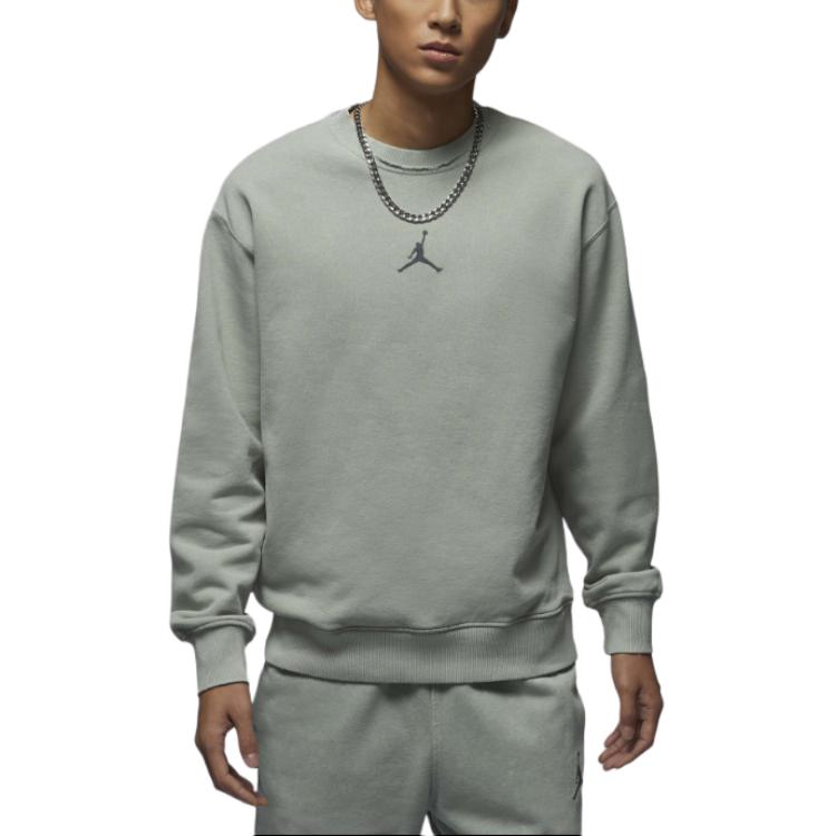 Jordan Fleece Crewneck Sports Sweatshirt Men sweatshirt Horizon-Green HV8950370