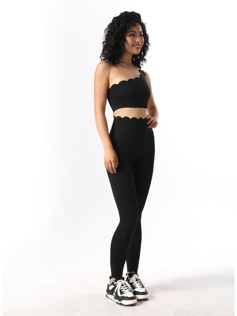 Women’s Yoga Lace Hip-Lifting Slimming Sports Pants for Cycling, Jogging, and Fitness