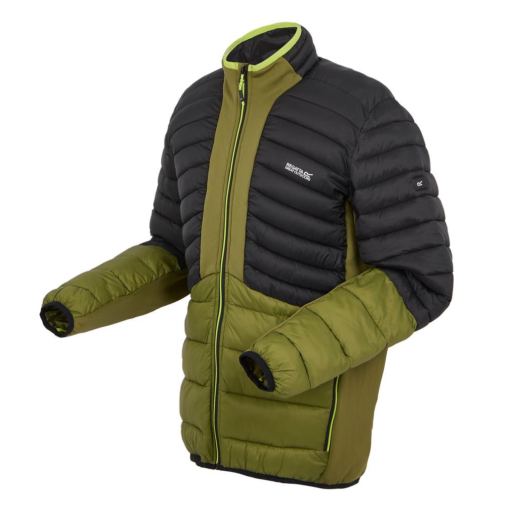 Regatta Mens Leedre Colour Block Hybrid Jacket