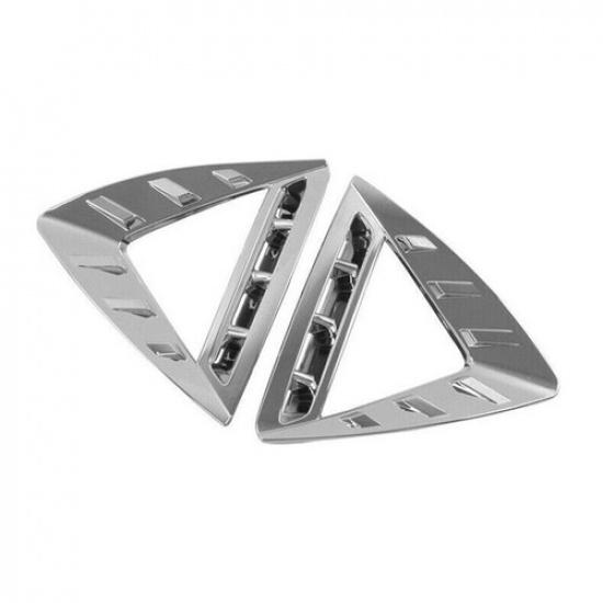 Chrome Front Fog Light Lamp Frame Cover Trim Decor For Hyundai Elantra -
