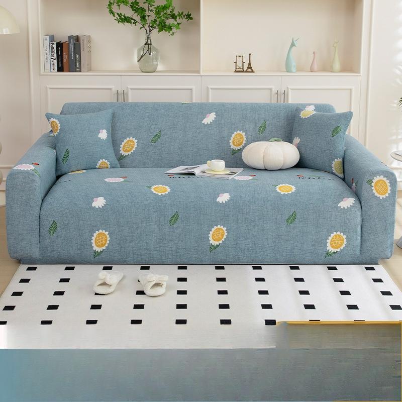 Lazy Person Sofa Cover Elastic Milk Thread Full Cover Sofa Cover Dust-proof Protective Cover