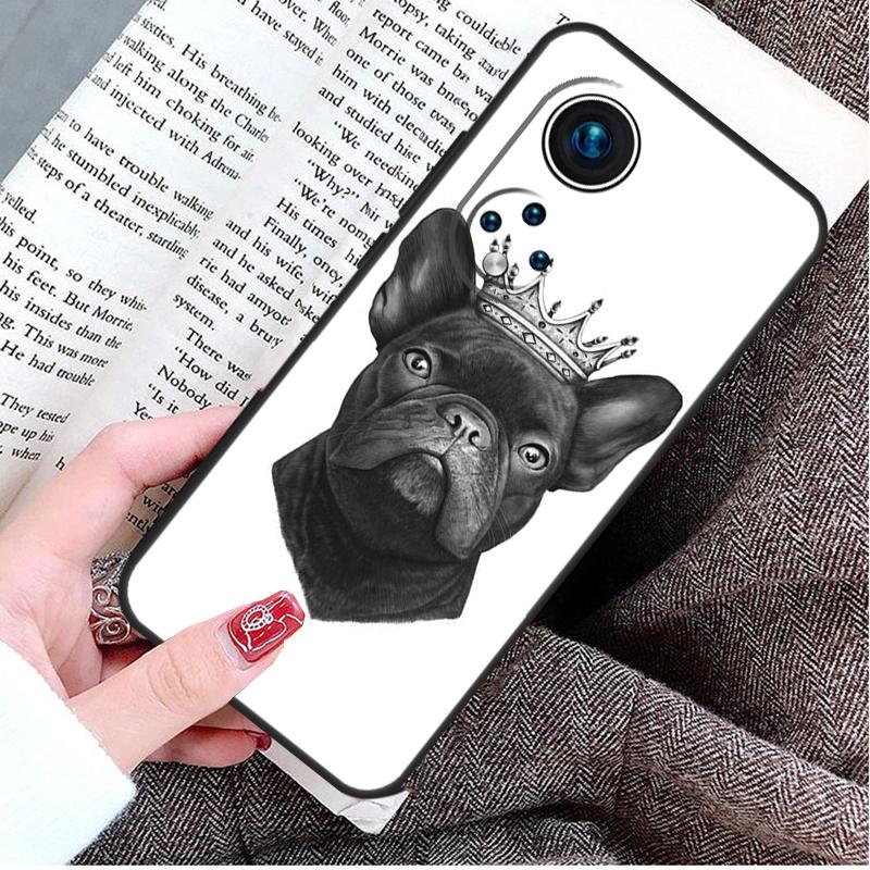 French Bulldog Case For Honor X9a X8a X7a X6a X6 X7 X8 X9 X8b X9b 50 70 90 Magic 5 Lite Magic 6 Pro Cover