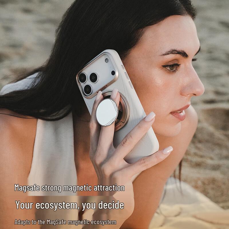 Juese Cold Porcelain Camera Button Leather Phone Case for iPhone 17 Series