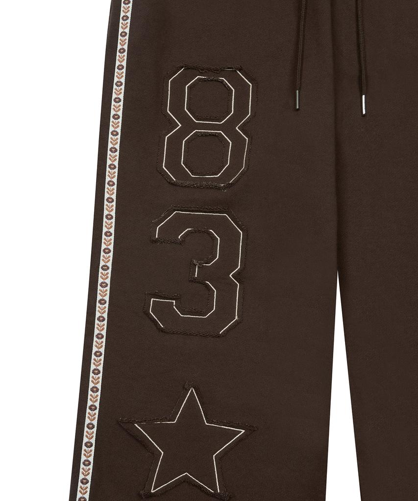 LARTIGENT L20 Vintage Training Pants(Brown)