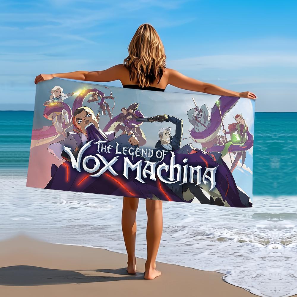 M-MachinaS Towel V-Vox Beach Bath Quick-Drying Lightweight Portable Sauna Camping Swim Pool L-LegendS-ES Travel