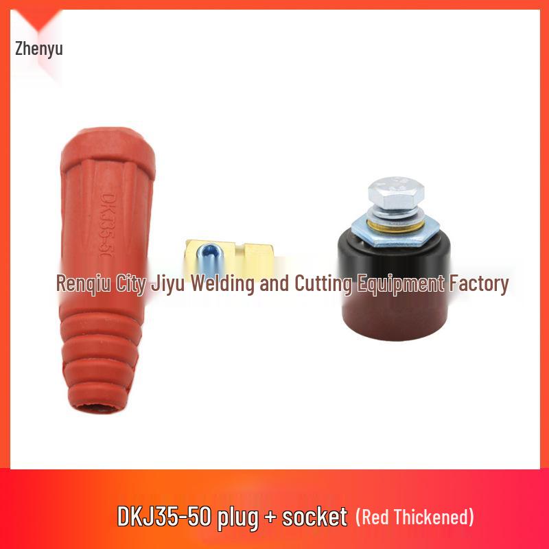 Universal Male and Female Welding Cable Quick Connectors & Plug Socket Set