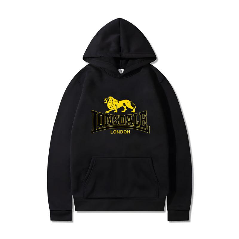 

Осень Зима Мужские Женские Модные Теплые Толстовки Повседневные Свободные Спортивные С Длинным Рукавом С Принтом Льва Новые Толстовки XL