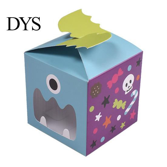 Holiday Chocolate Boxes Cute Halloween Treat Boxes, Party Candy for Cookie Goodie Snack Favor Containers Gift Packaging, Small Cardboard Container