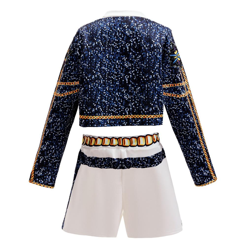 2-12 Years K-POP Rumi Cosplay Girls Clothing Sets Korean Fashion Girls Suits Christmas Birthday Party Costume New Kids Clothes