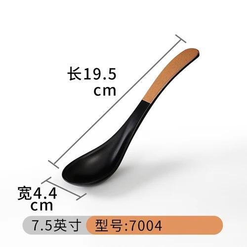 Melamine black round Tableware Salad Rice Noodle Bowl Home Kitchen Noodle Shop Bowl Black Plastic Bamboo Soup ramen cute bowl