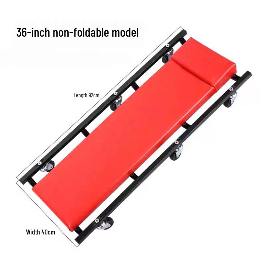 Folding Sponge Auto Repair Creeper - 36" & 40" Car Chassis Skateboard