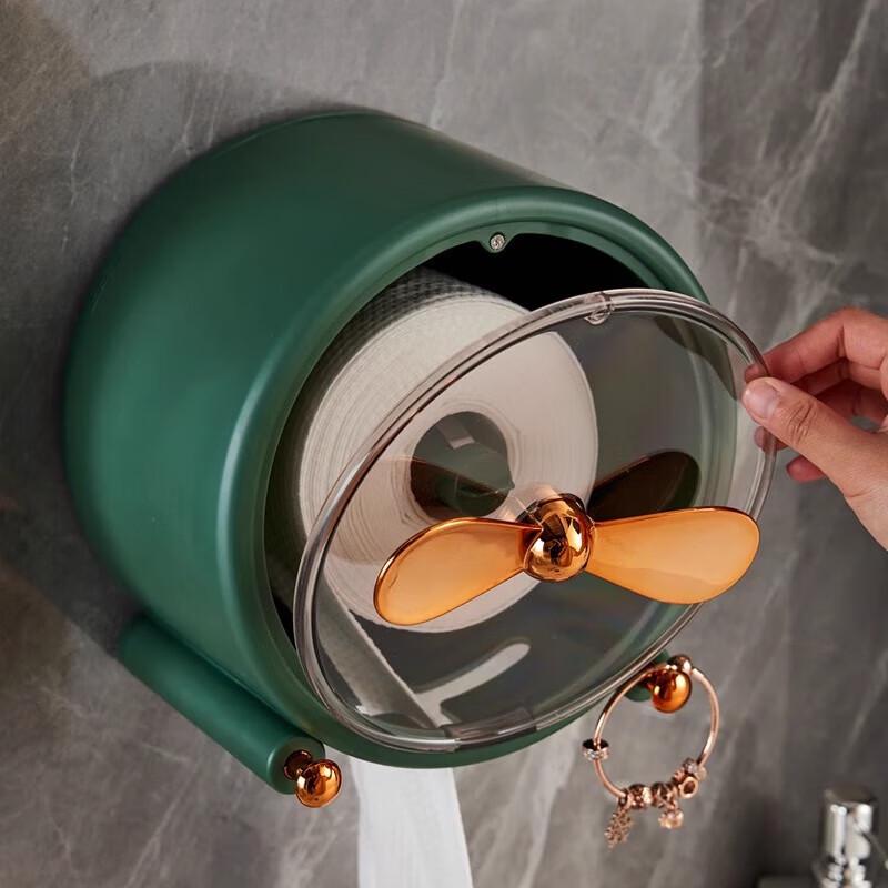 Wall-Mounted Waterproof Tissue & Face Towel Dispenser