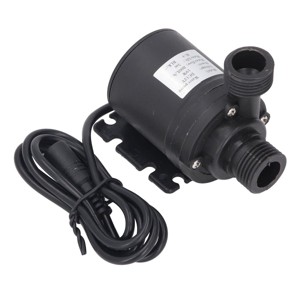 Ponorné čerpadlo 5M Lift 200 GPH 800 l/H Tiché vodní čerpadlo pro fontánové hydroponické jezírkové akvárium 20 mm