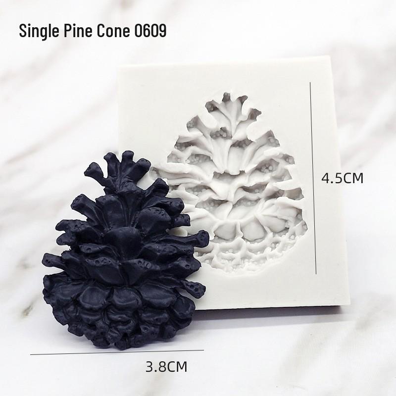 DIY Pine Cone Silicone Mold for Fondant, Chocolate, Cake Decorating & Resin Crafting