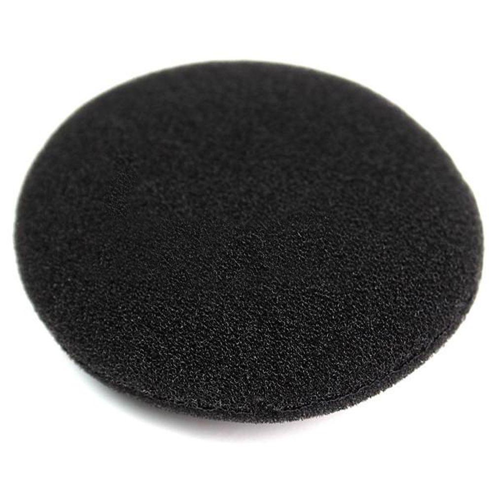 10pcs 46mm 1.96" Compatible Replacement Ear Pads Soft Foam Headset Cushion Black Earphone Sponge