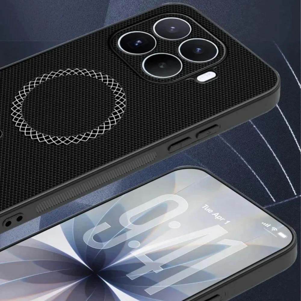 For Xiaomi Mi 17T Pro Business PU Leather Magnetic Case For MagSafe Impact Resistant Slim Protector Cover For Xiaomi 15T 14T Pro