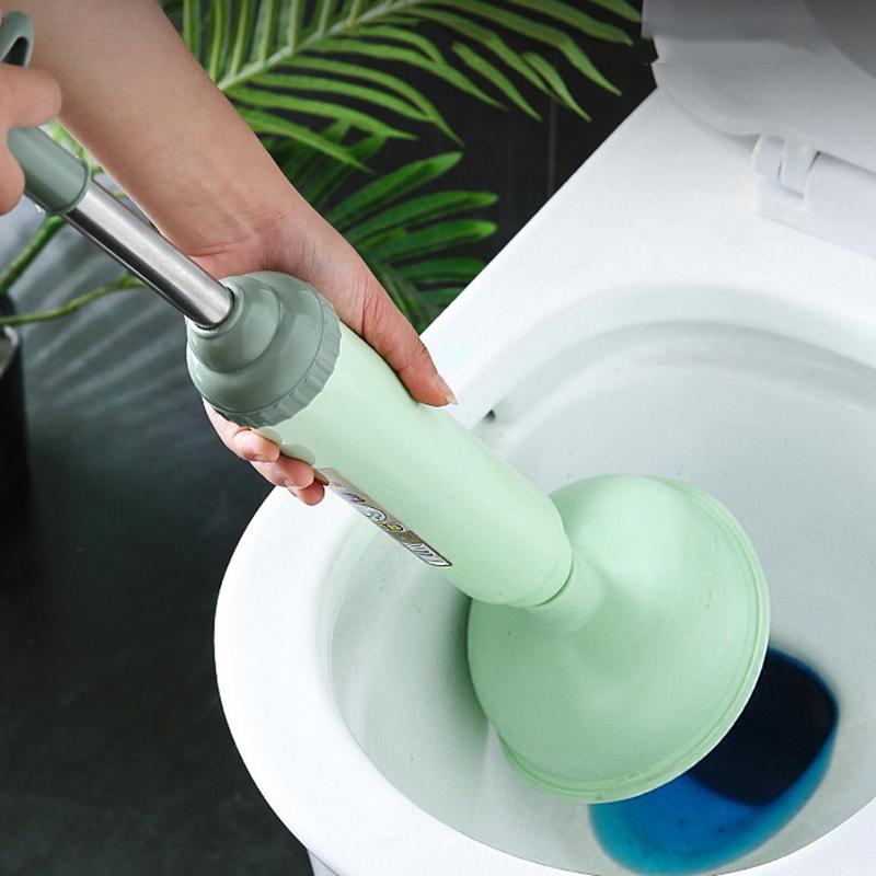 Silicone Toilet Plunger Vacuum Suction Cup High-Pressure Pump Anti Blocking Unblocking Pipeline Toilet Plug Bathroom Products