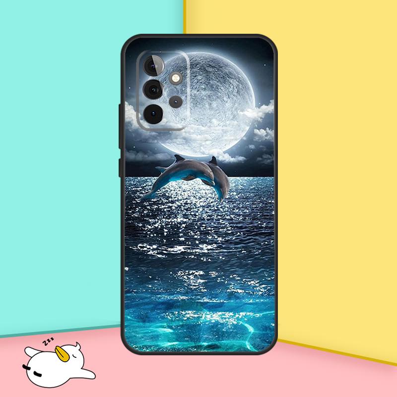 Whale Shark Dolphin Case For Samsung Galaxy A54 A34 A14 A53 A33 A13 A52 A32 A12 A51 A71 A52S A21S Soft Cover