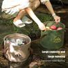 Durable Multi-functional Portable Waterproof Collapsible Sink Bucket Travel Basin Camping Hiking Tools Storage Bucket 10L