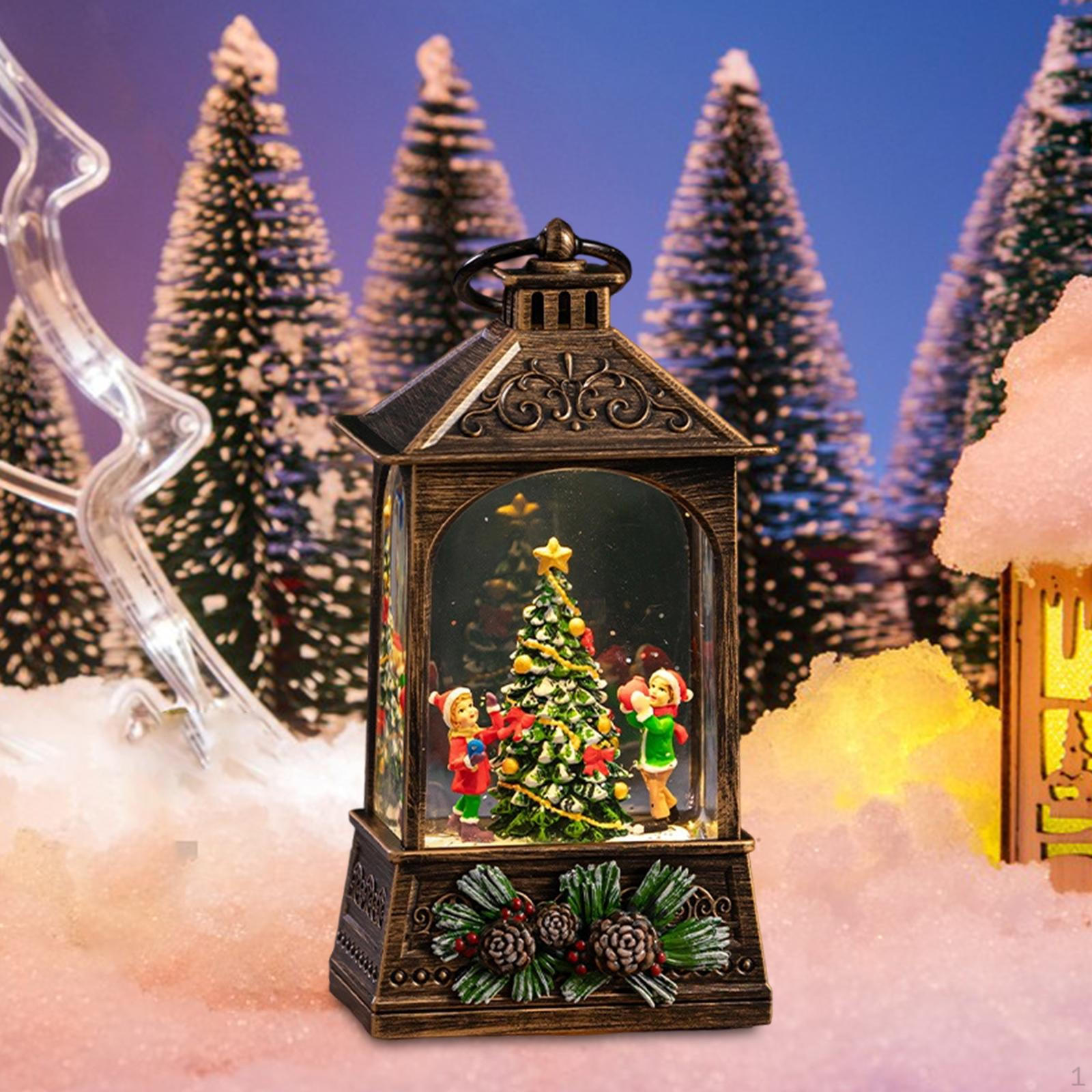 

Рождественский снежный шар, Украшение стола, Подарок, Украшение для стола, Полка, Офис, Спальня Xmas Tree