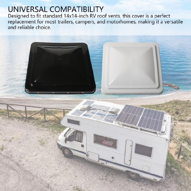 Upgrades 14 Zoll Auto Dachlukenabdeckung Sorgt für Optimale Belüftung Reise-Essential Upgrades für Camper Anhänger Wohnmobil