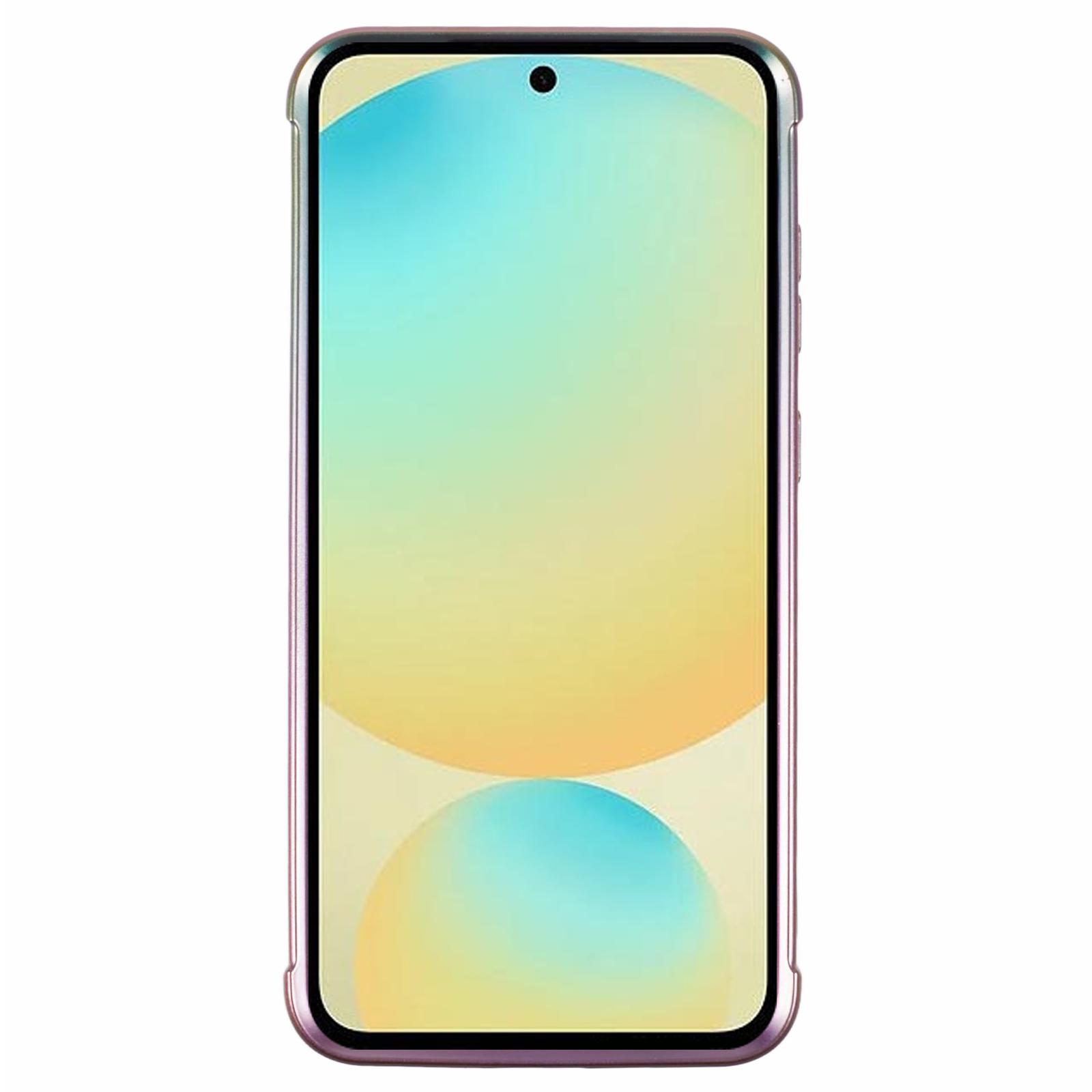 

For Samsung Galaxy S25+ Magnetic Case TPU Gradient Electroplated Phone Cover Colorful