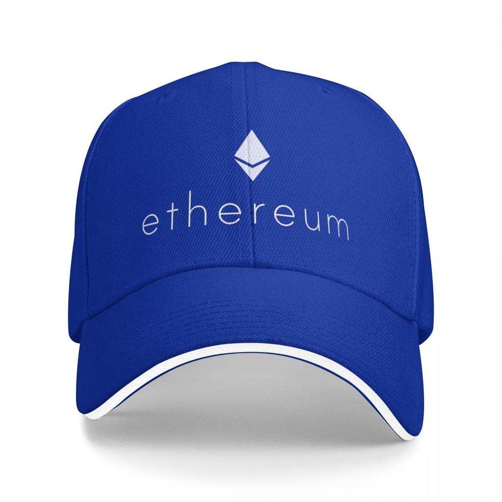 Ethereum Cryptocurrency Baseball Caps Snapback Baseball Hats Breathable Casual Casquette Outdoor for Men And Women