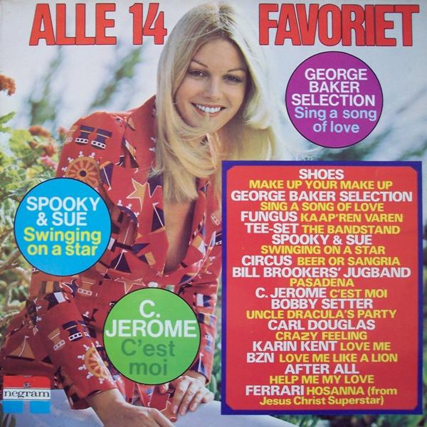 

LP Record VARIOUS - Alle 14 Favoriet SPLO147 Negram 1974 Netherland Rock Used