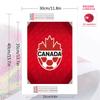 Canada national football Pattern  3pcs 100% Round Full Drill 5D DIY Diamond Painting Embroidery Cross Stitch Rhinestone Décor