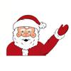 Christmas Car Sticker Wiper Sticker Creative Father Christmas Wiper Stickers Father Christmas, Car Rear Window Sticker