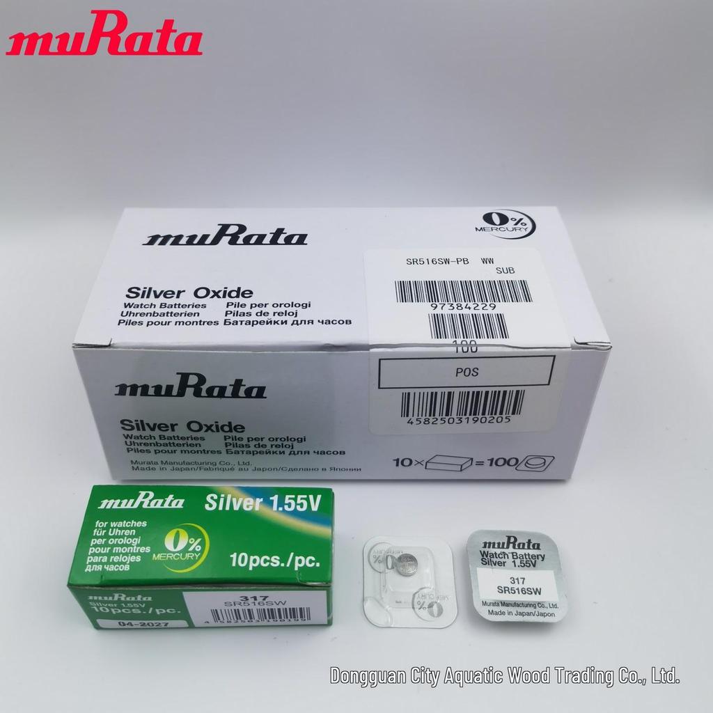 Murata 364/920/321/377/395/371 SR626SW Button Battery for Watches & Small Electronics
