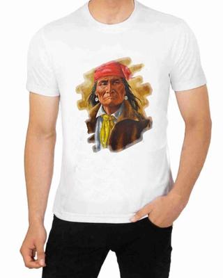 T-Shirt Guerriero e Capo Indiano Nativo Americano Geronimo