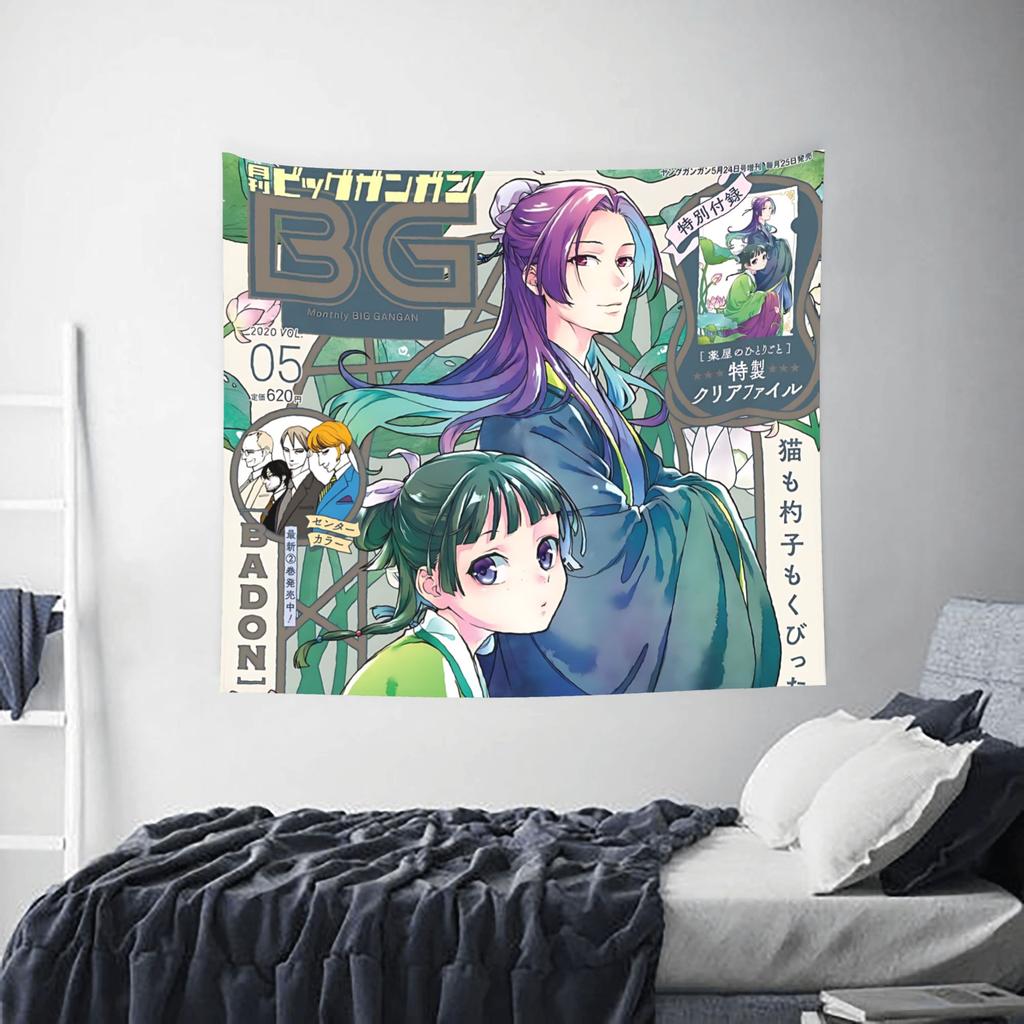 The Apothecary MAOMAO cutecore Tapestry Bedroom Decoration Wall Hanging Blanket Tapestry Cool Stuff For Room